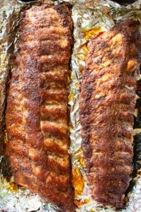 Vinegar and Spice Baked Baby Back Ribs