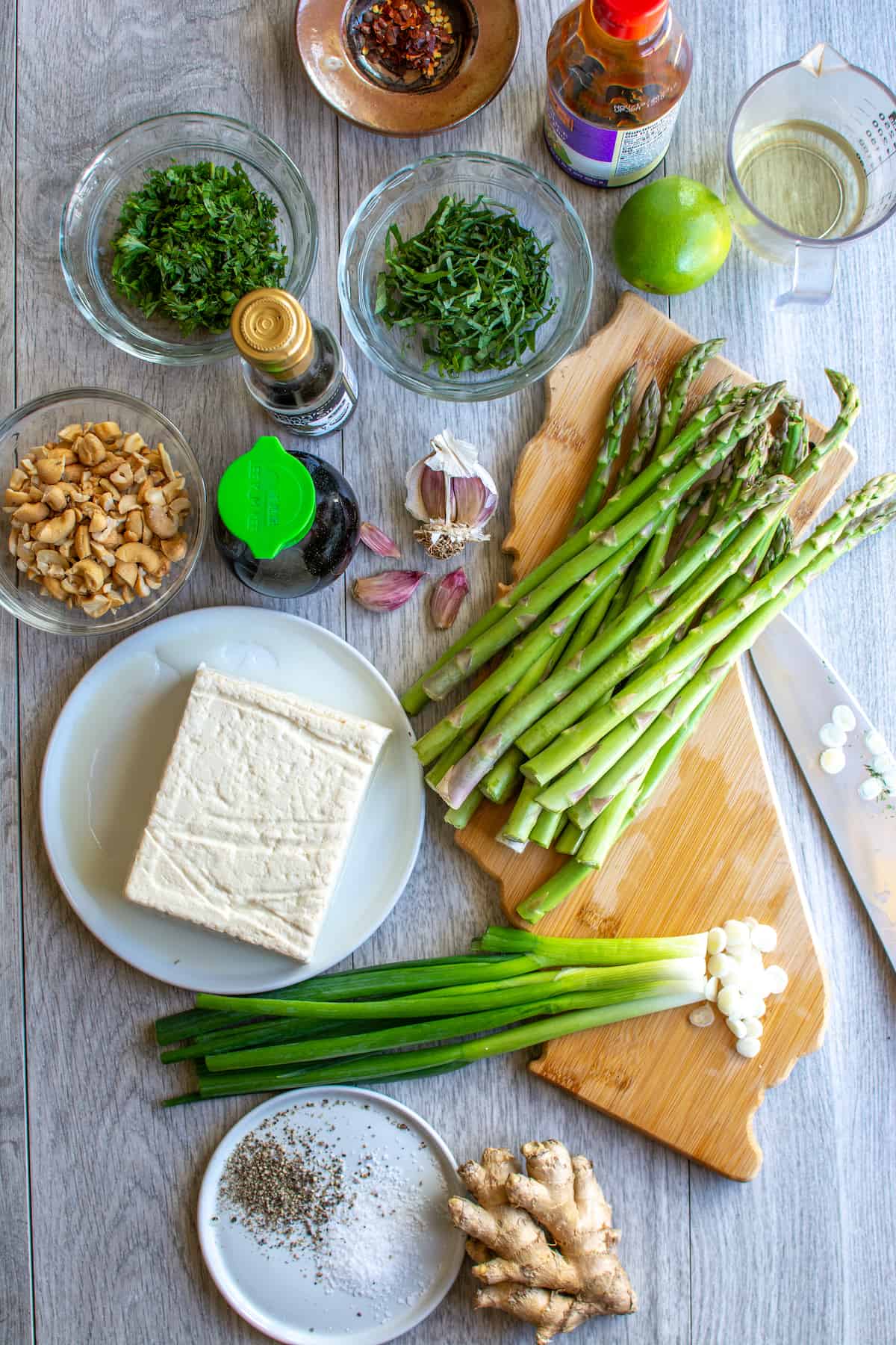 Tofu and Asparagus Stir-Fry - katesbestrecipes.com