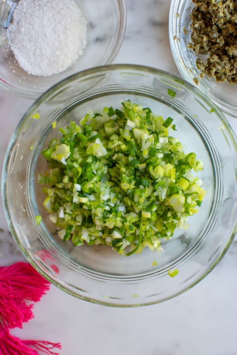 Kate's Best Italian Salsa Verde Recipe With Capers - katesbestrecipes.com